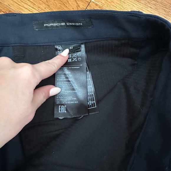 PORSCHE DESIGN Mens Navy Pants - Picture 2 of 3